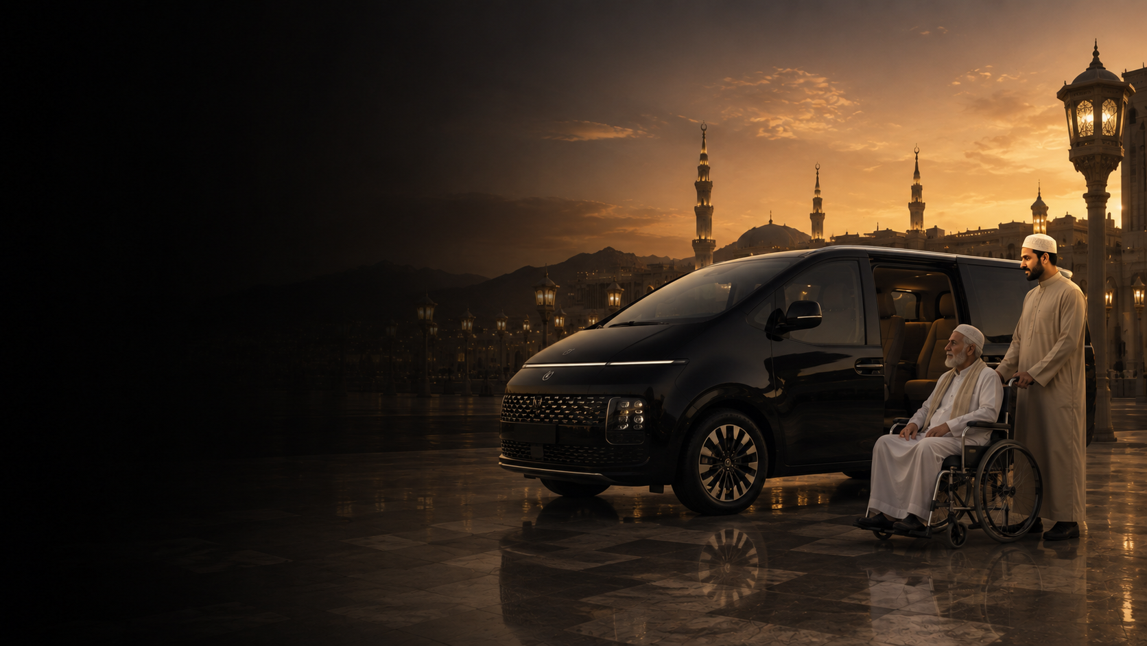 Makkah to Madinah elderly and wheelchair travel guide